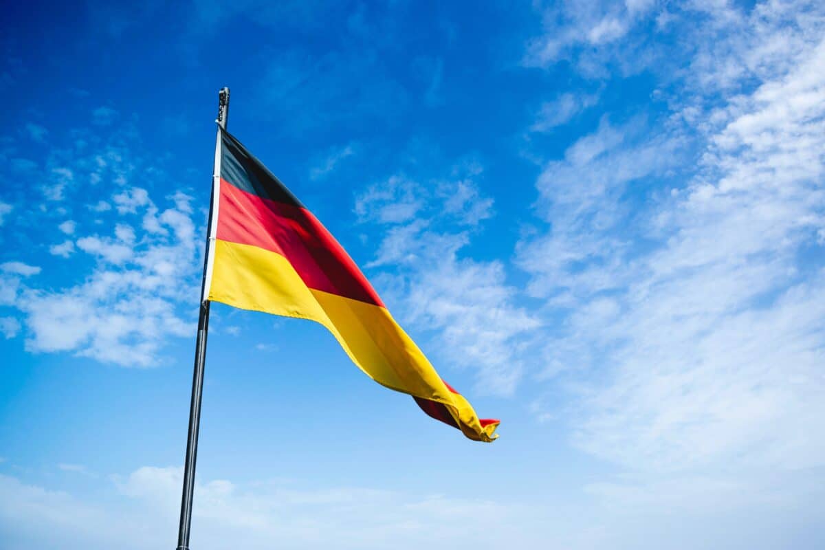 Image du drapeau allemand